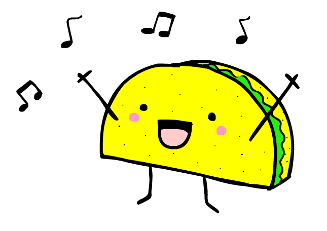 Dancing Taco by PandasEatingCupcakes on Clipart library