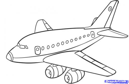 How to Draw an Airplane in 7 Easy Steps (for Kids) - VerbNow