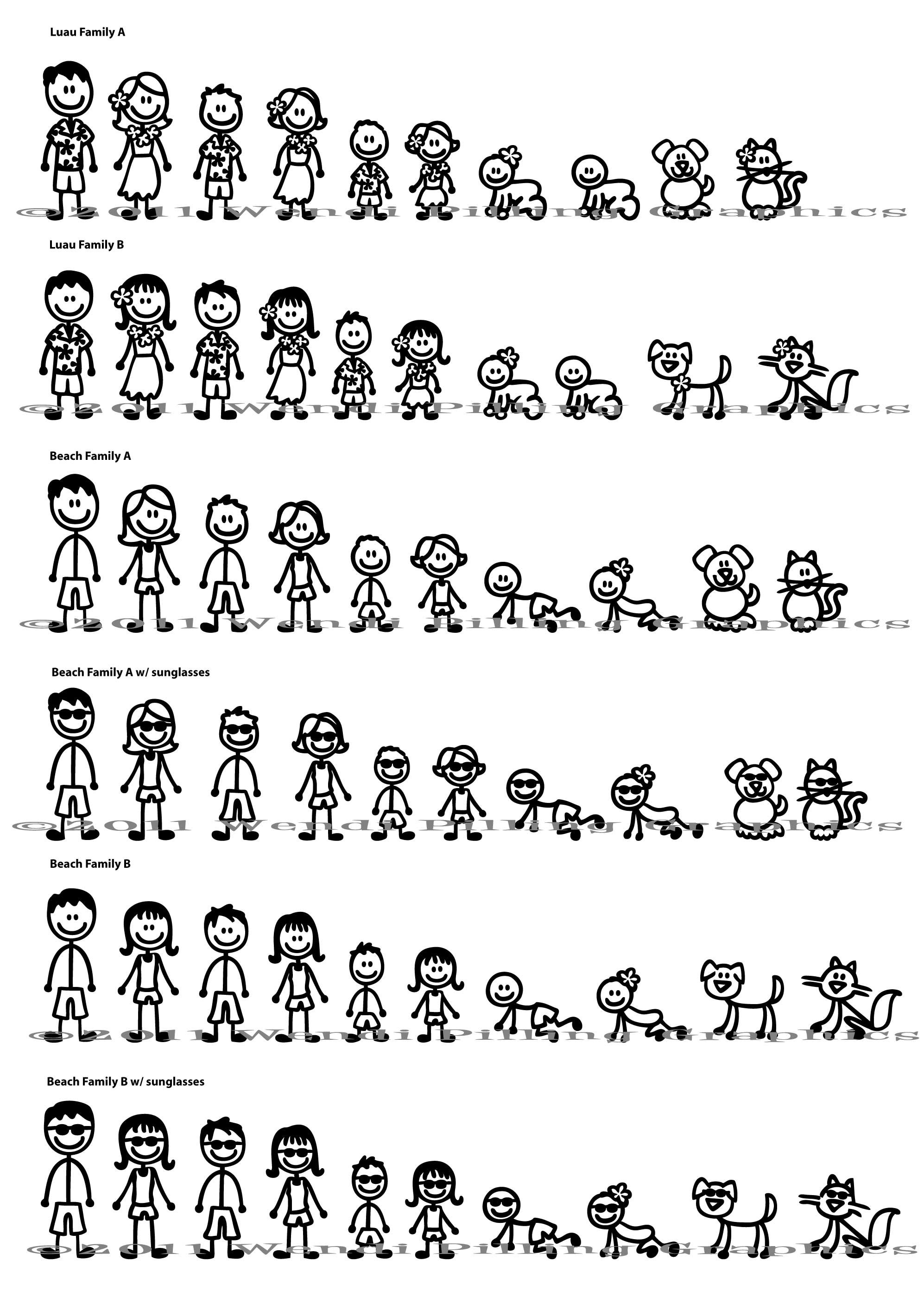 Free Stick People Family, Download Free Stick People Family png images