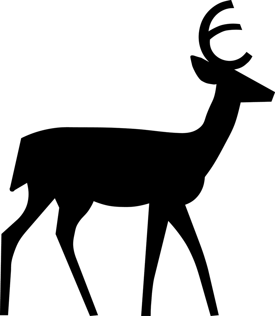 Deer Silhouette Clip Art 