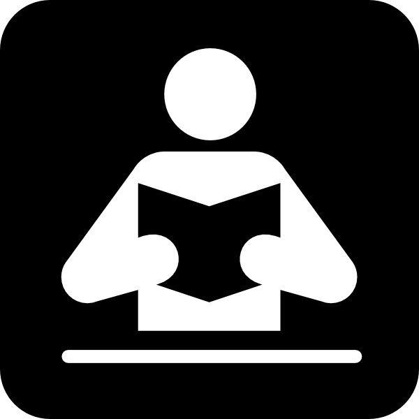 Person Reading Book 2 Clip Art at Clipart library - vector clip art 