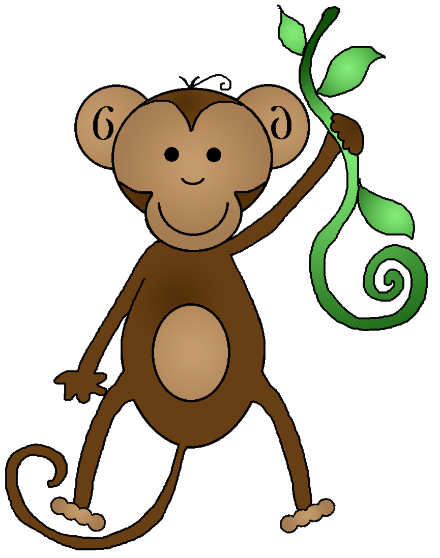 18 monkey graphics clip art. | Clipart library - Free Clipart Images