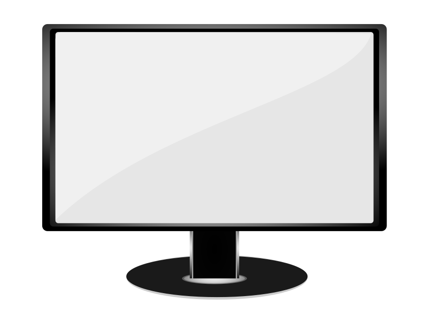 Computer Monitor Clip Art Black And White | Clipart library - Free 