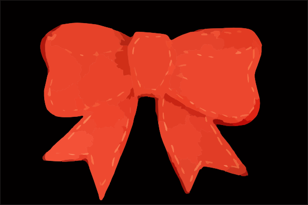 Red Bow Clip Art at  - vector clip art online, royalty