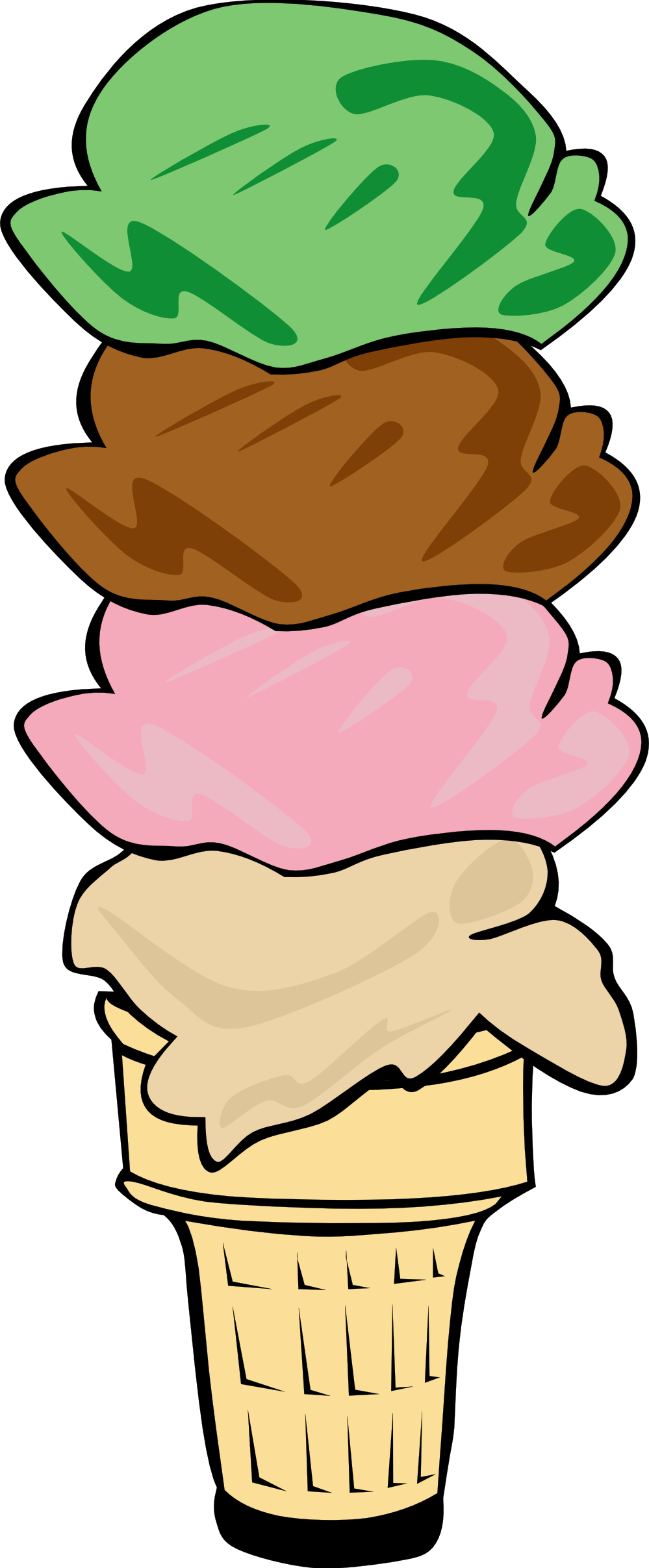Ice Cream Cone Clip Art | Clipart library - Free Clipart Images