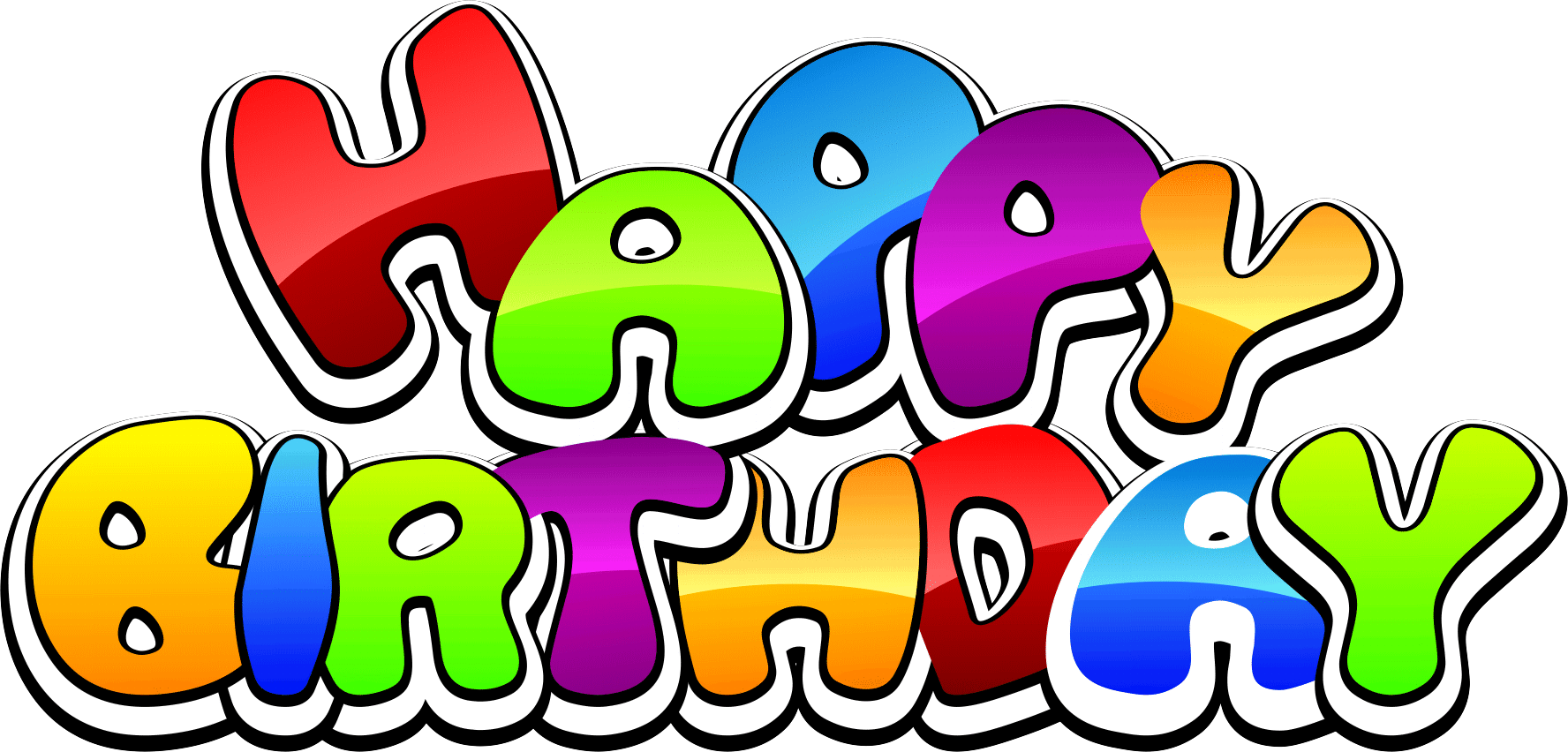 Happy Birthday With Confetti Design - Happy Birthday With Confetti - Free  Transparent PNG Download - PNGkey