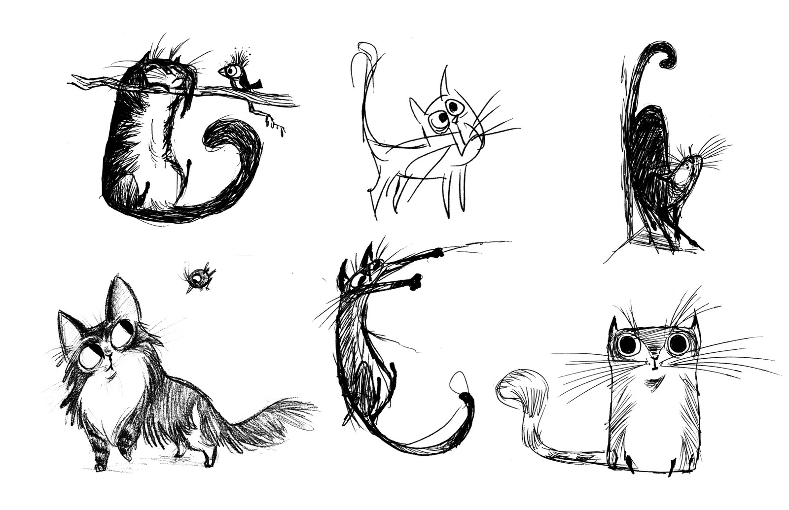 Free Cat Drawings, Download Free Cat Drawings png images, Free ClipArts ...
 Cats Drawing Tumblr