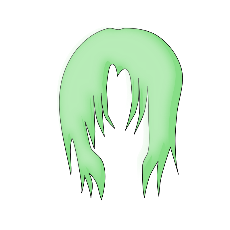 Free Anime Hair Transparent Background, Download Free Anime Hair  Transparent Background png images, Free ClipArts on Clipart Library