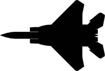F-15 Silhouette - Clipart library