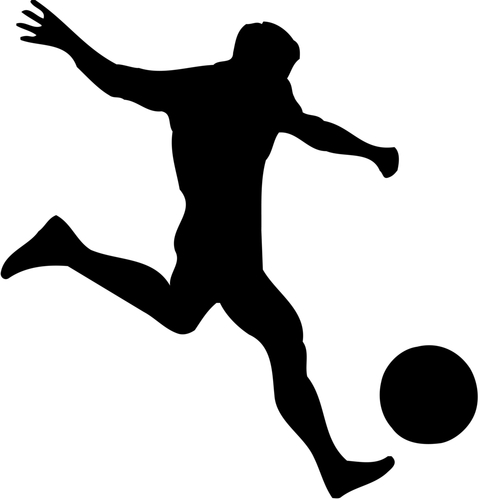 Free Soccer Player Silhouette, Download Free Soccer Player Silhouette ...