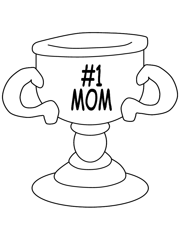 Pictxeer » Search Results » Happy Birthday Mom Coloring Page