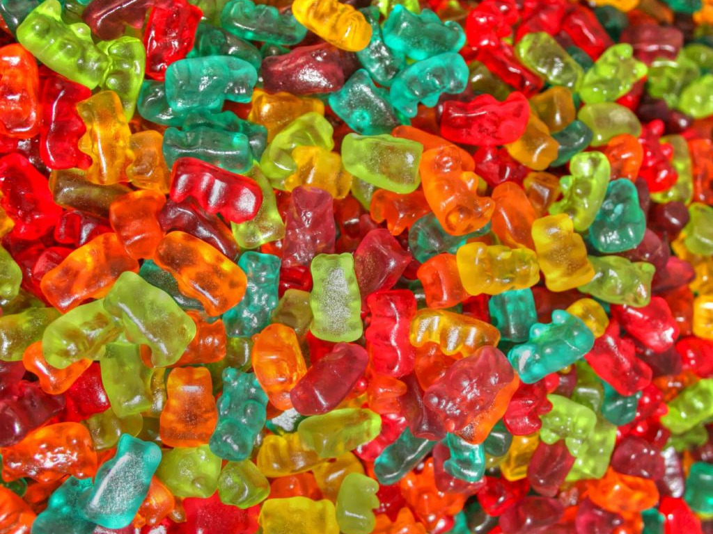 Colorful Gummy Bears - Sweet, Chewy Candy Delight