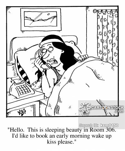Early Morning Wake Up Call Cartoons and Comics - funny pictures 