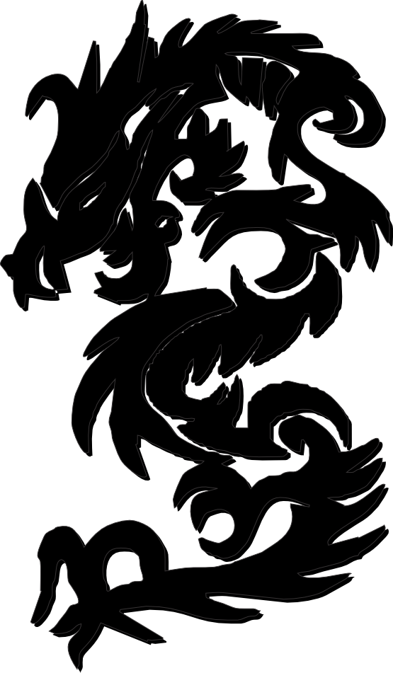 clipartist.net » Clip Art » gustavorezende chinese dragon black 