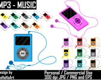 MP3 Player Clipart Collection - Free High-Resolution Graphics for Personal & Commercial Use