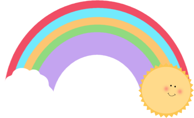 Rainbow Borders Clip Art 