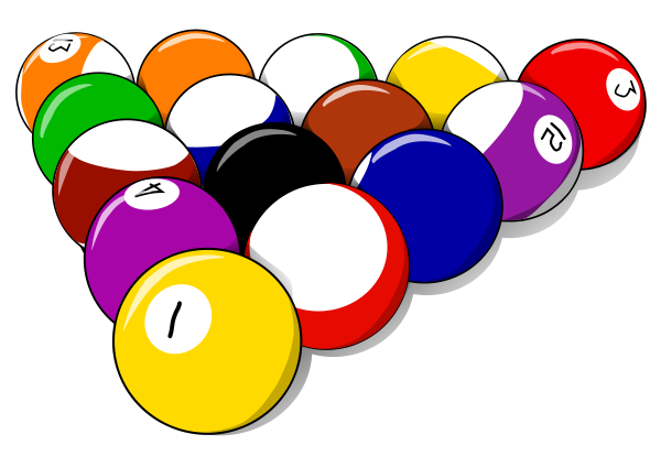 15 Pool Ball Rack Clip Art Download