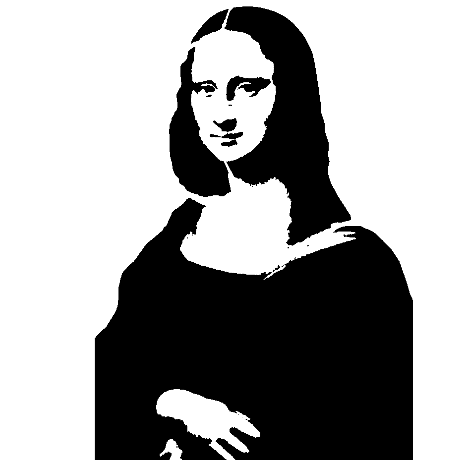 Mona Lisa Stencil | SP Stencils