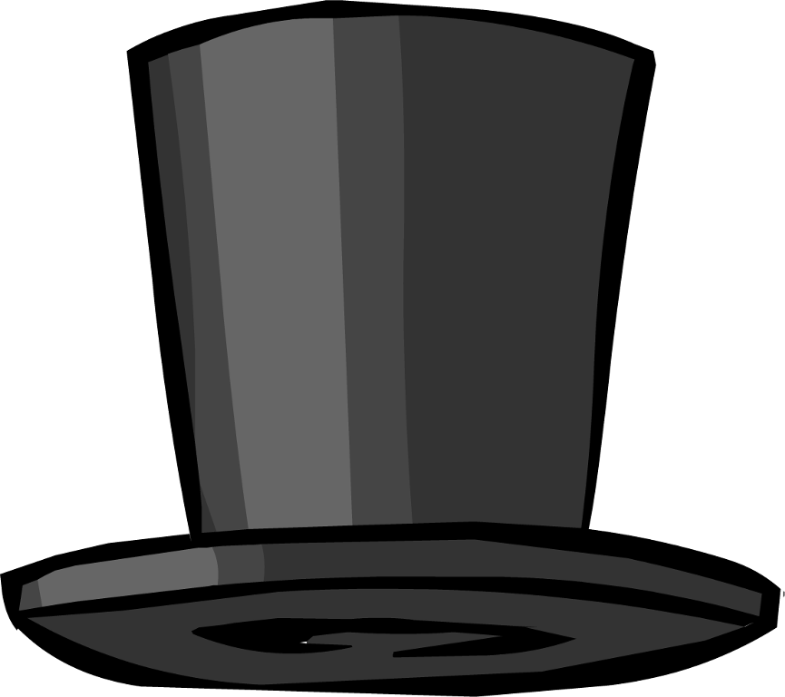 Image - Top Hat clothing icon ID 423.png - Club Penguin Wiki - The 