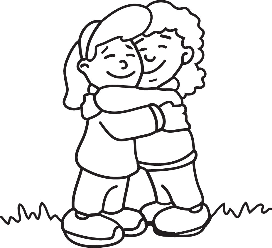 couple hug clipart
