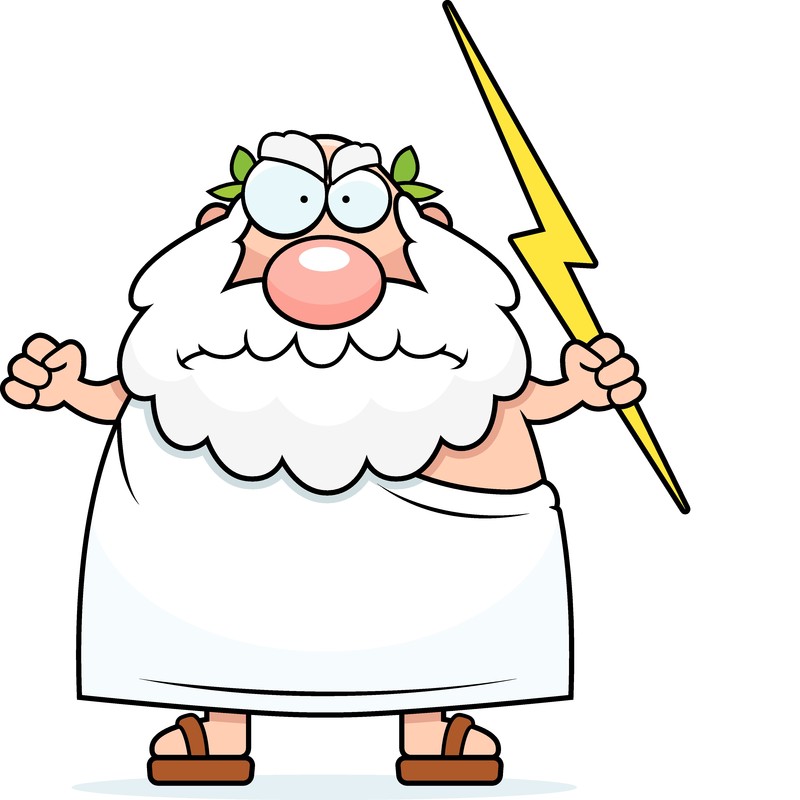 Zeus - Greek God of the Sky and Thunder | Mythology Illustration