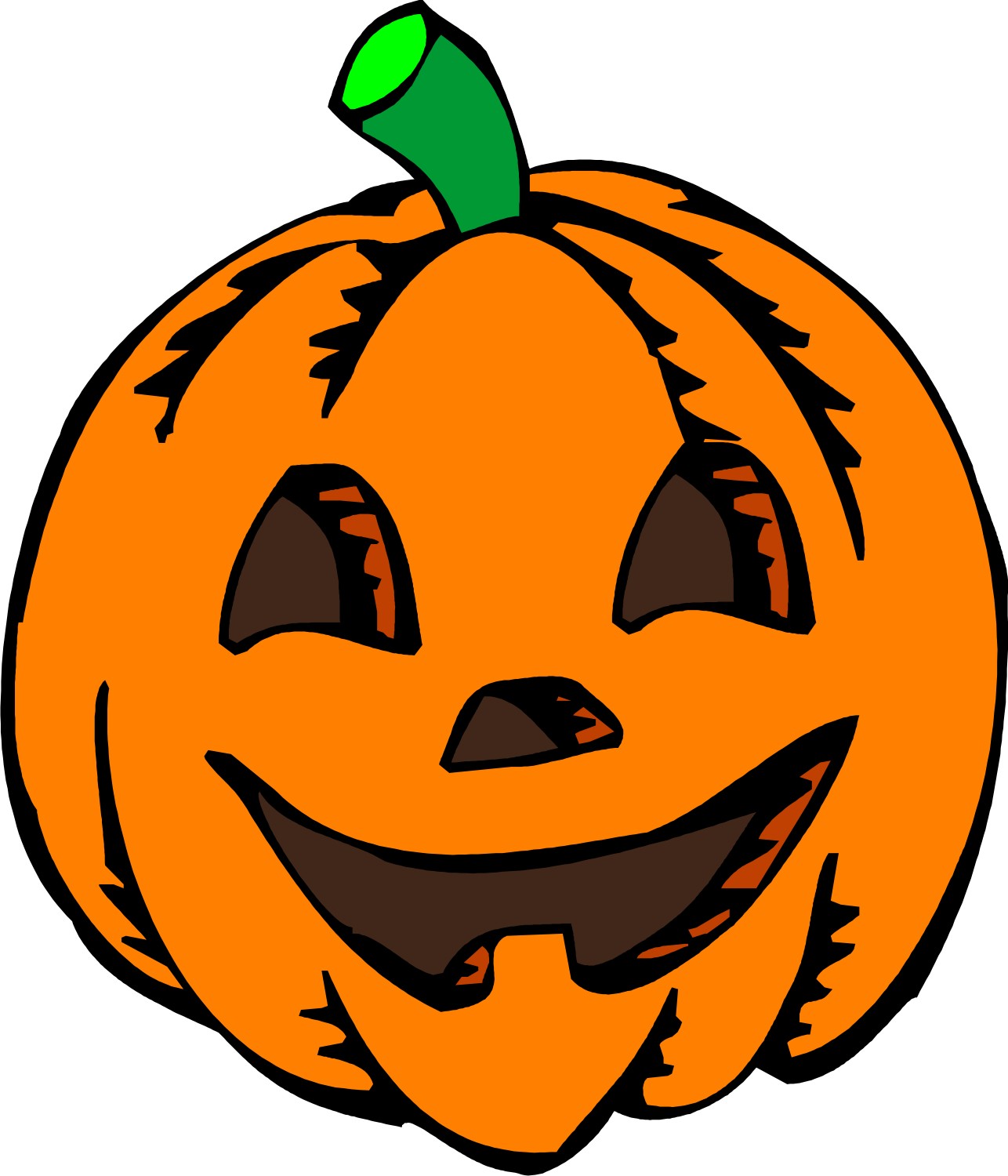Halloween Pumpkins Clip Art - Clipart library