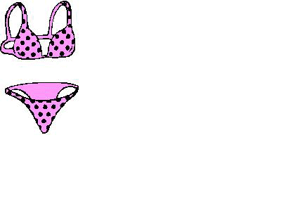 Swimsuit Clipart #1244349 - Illustration by Lal Perera