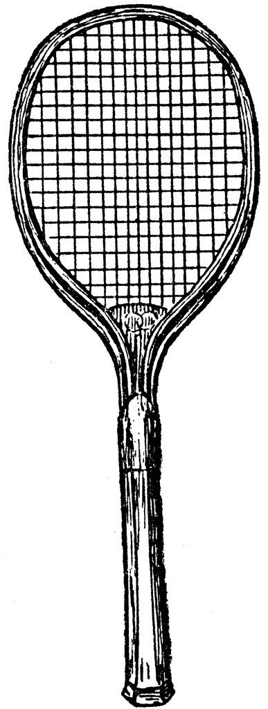 tennis racket clip art - Clip Art Library