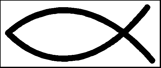 christian fish symbol clipart
