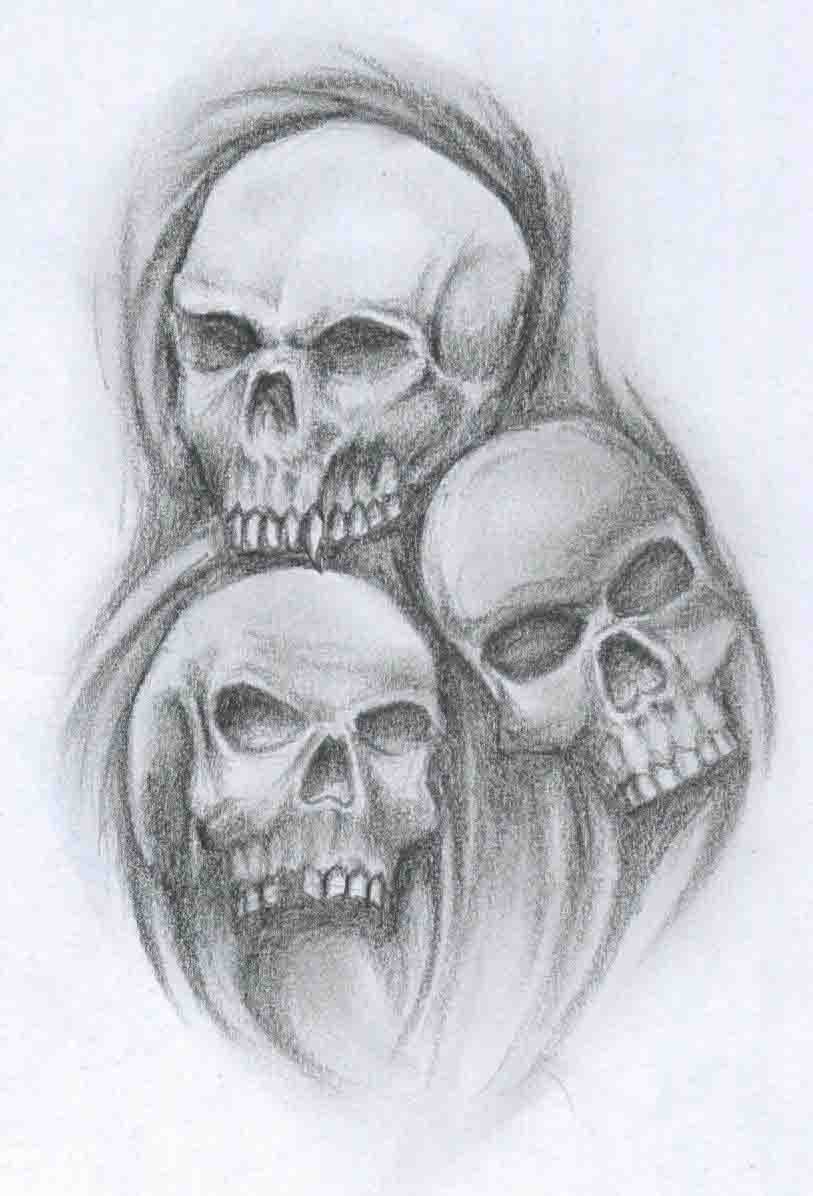 50 3D Skull Tattoo Designs For Men  Cool Cranium Ink Ideas