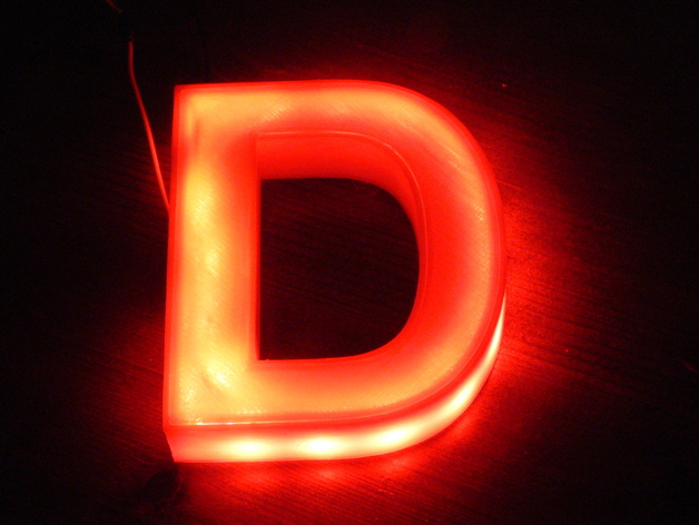 generøsitet stabil lære red neon letter d - Clip Art Library
