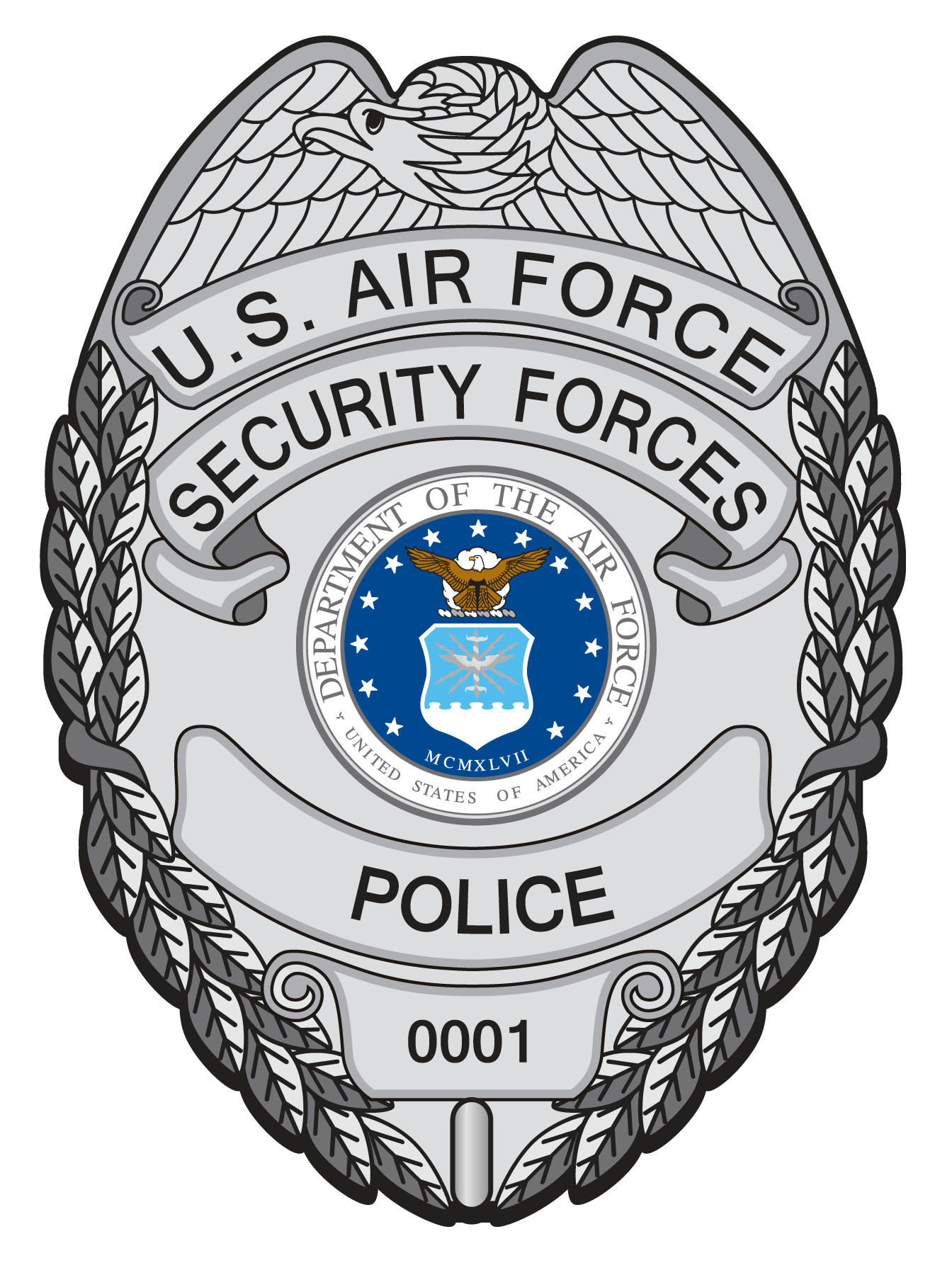 Security emblem clip art