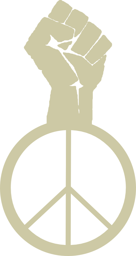 Peace and Power Symbol - Unity in Nonviolent Resistance