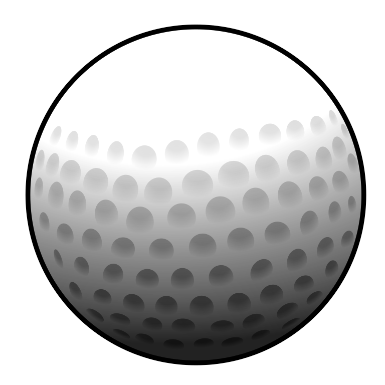 golf ball vector png