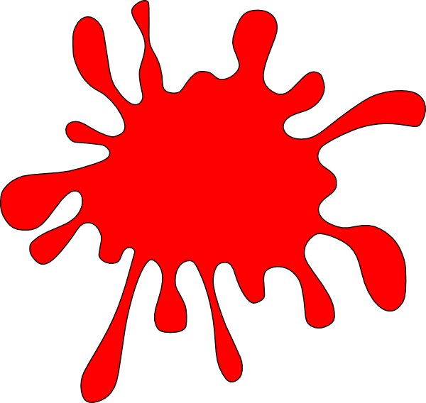Animated Blood Splatter - Clipart library
