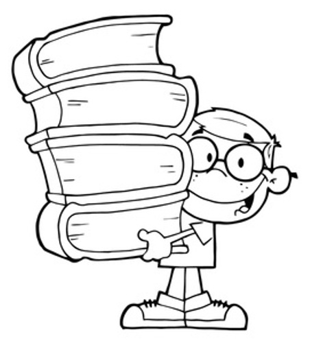 education clipart black and white