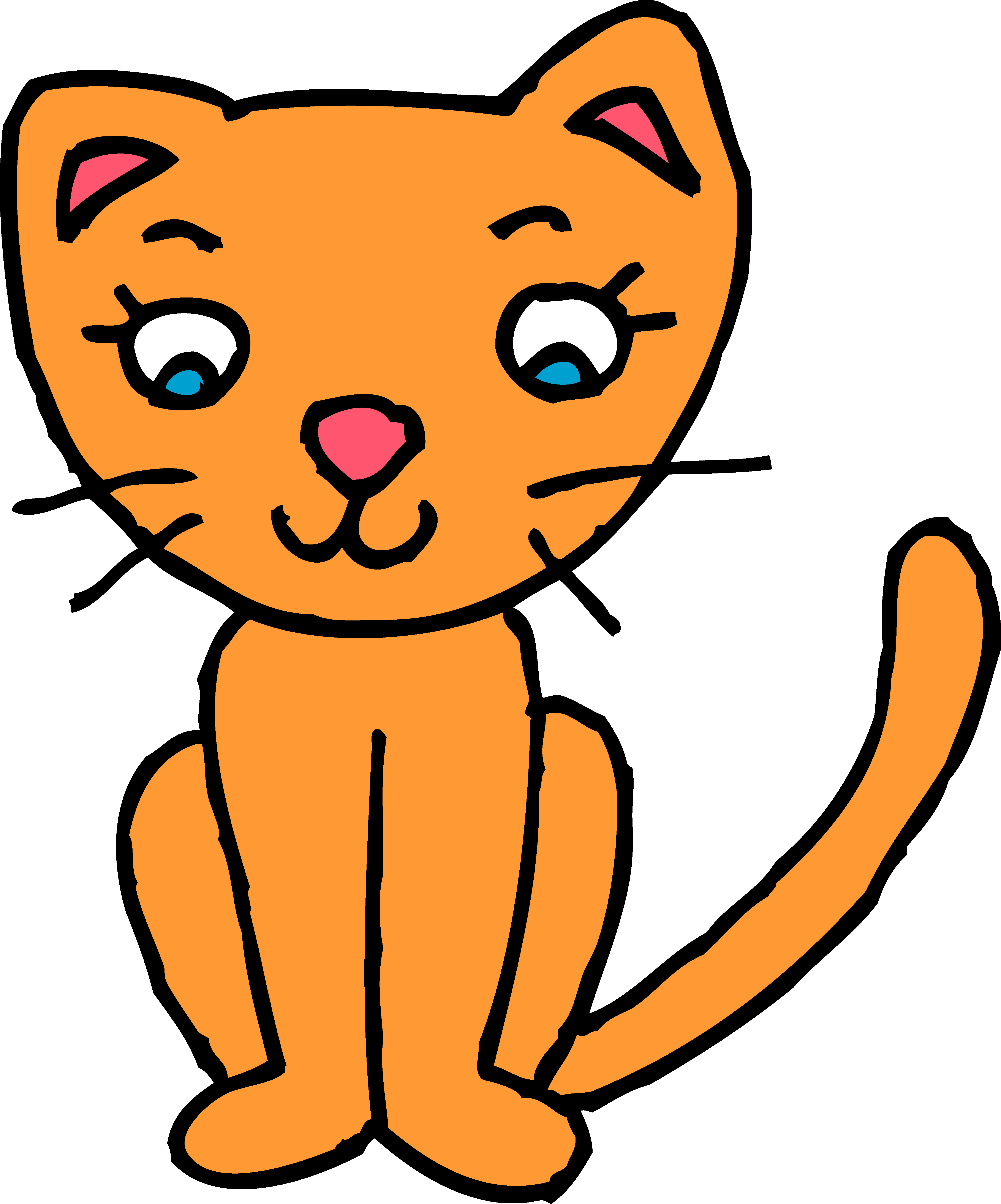Cute Cat Clip Art | Clipart library - Free Clipart Images