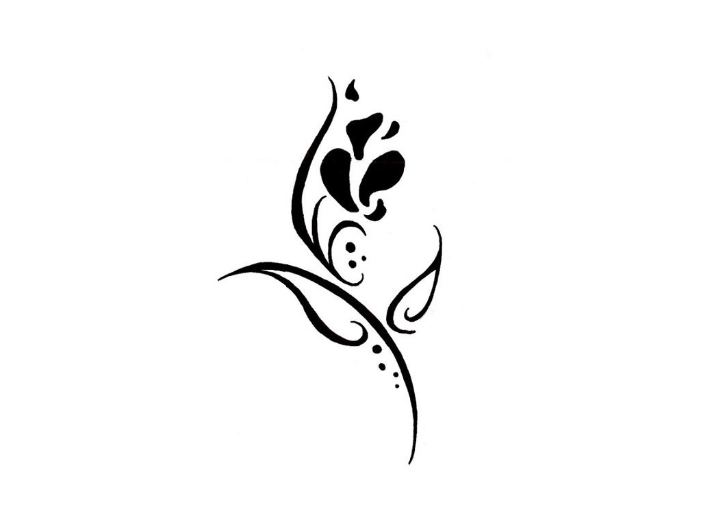 Free Tribal Flower Tattoo Designs, Download Free Tribal Flower Tattoo Designs png images, Free ClipArts on Clipart Library