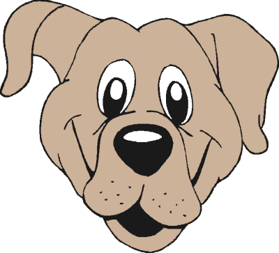 Happy Dog Face Clip Art | Clipart library - Free Clipart Images