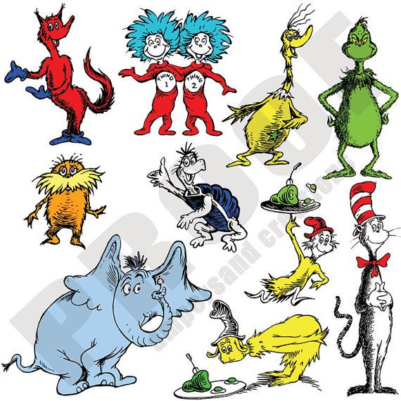 Dr. Seuss Characters | Free Download Clip Art | Free Clip Art | on ...