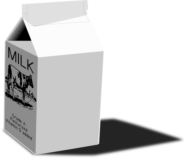 Template Missing Person Milk Carton Clip Art Library
