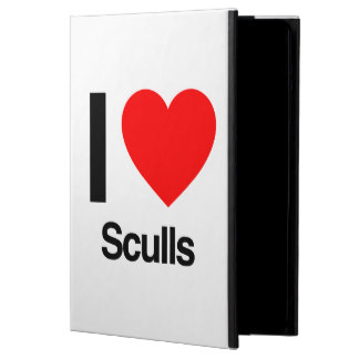 I Love Sculls Tablet Case - Stylish Rowing Enthusiast Accessory