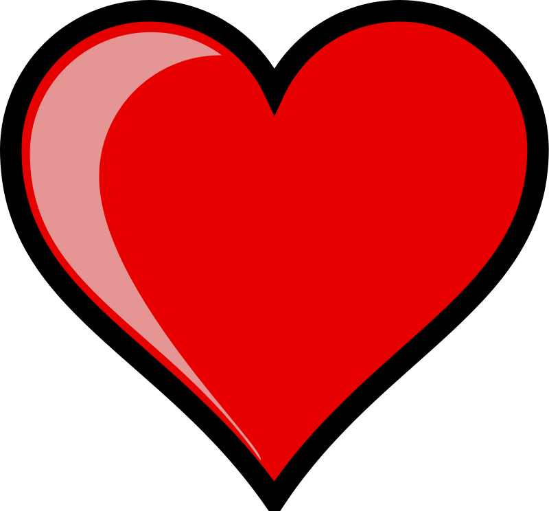 Couple profile love heart design Royalty Free Vector Image