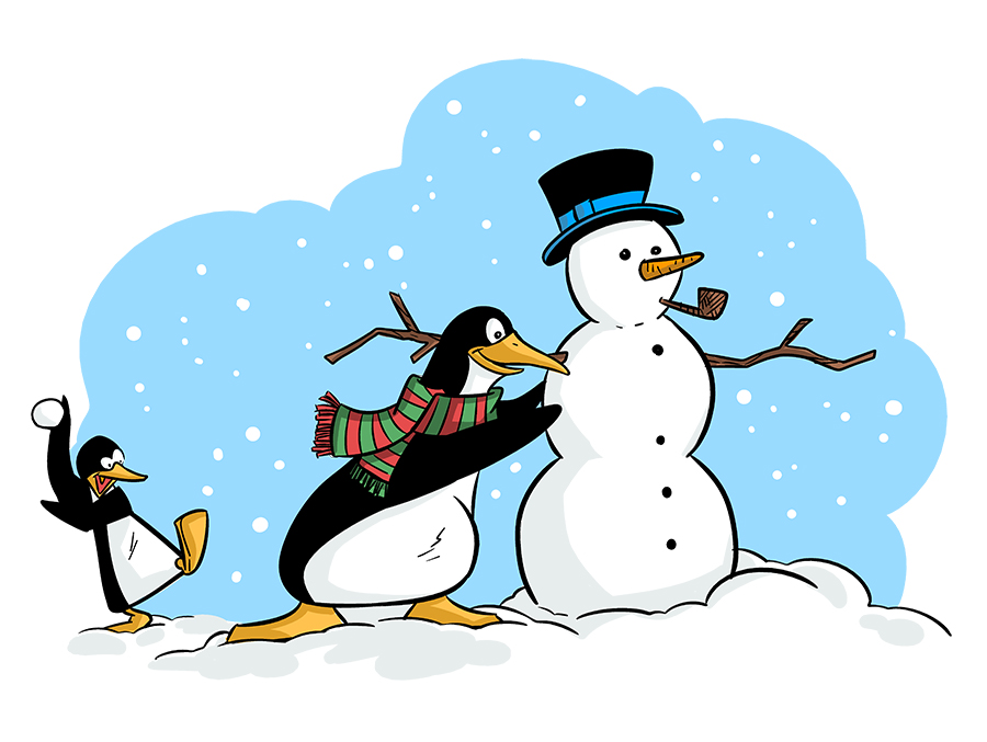Cartoon Penguin Images