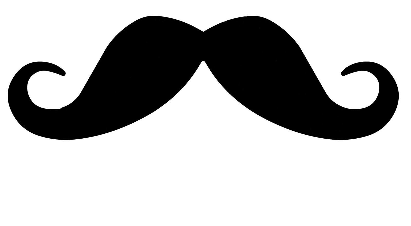 Moustache Outline - Clipart library