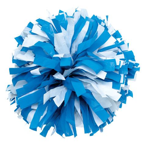 World Twirling Plastic Cheerleading Pom Poms, Cheer Poms, Solid, 2 