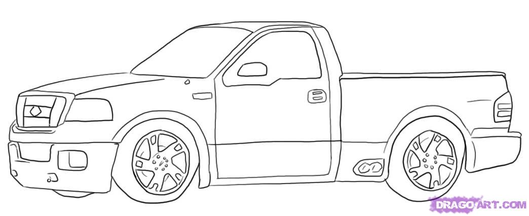ford truck drawings