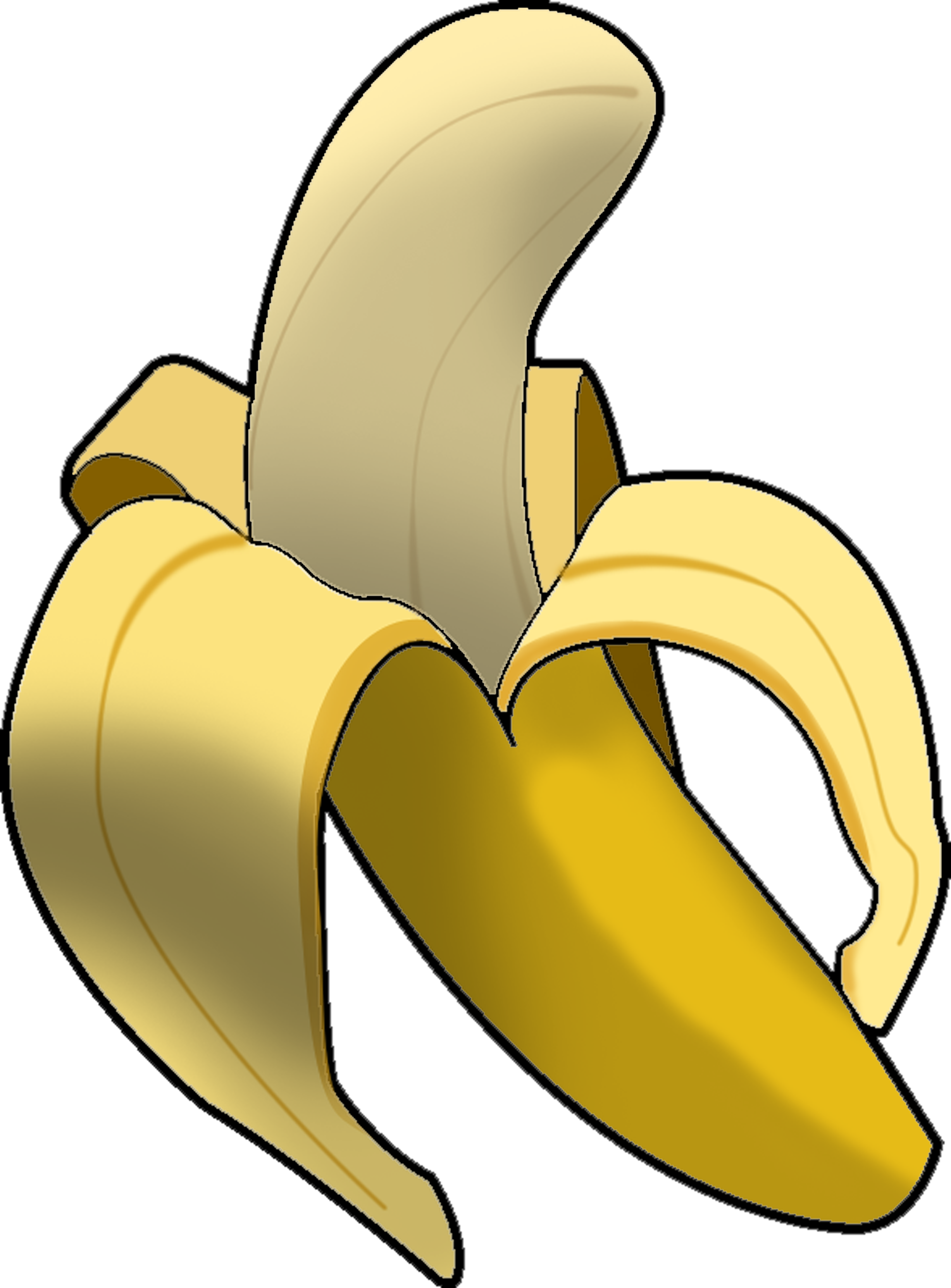 Plantain Banana image - vector clip art online, royalty free 