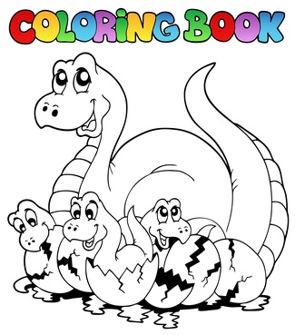 Dinosaur Coloring Page for Kids - Free Printable PDF
