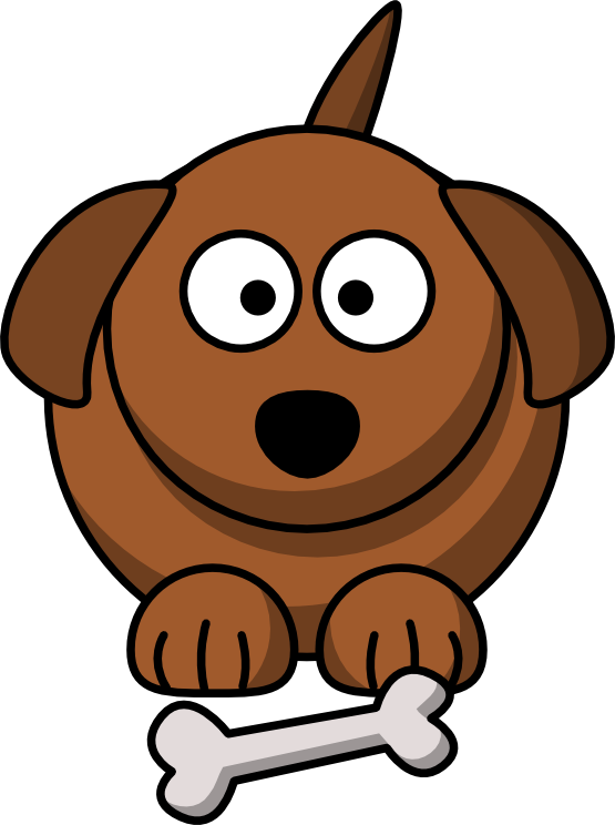 Clip Art: Cartoon Dog Animal Redonkulous  - Clipart library 